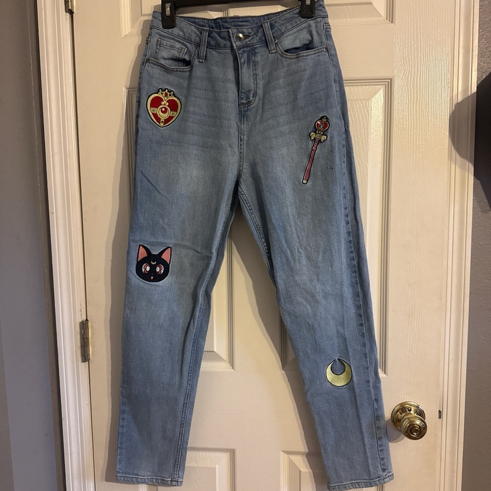 Official Sailor Moon x Hot Topic embroided jeans